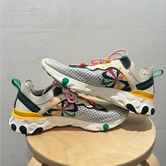 Nike React Element 55 Sunburst Men’s Size 11 - Picture 6 of 8